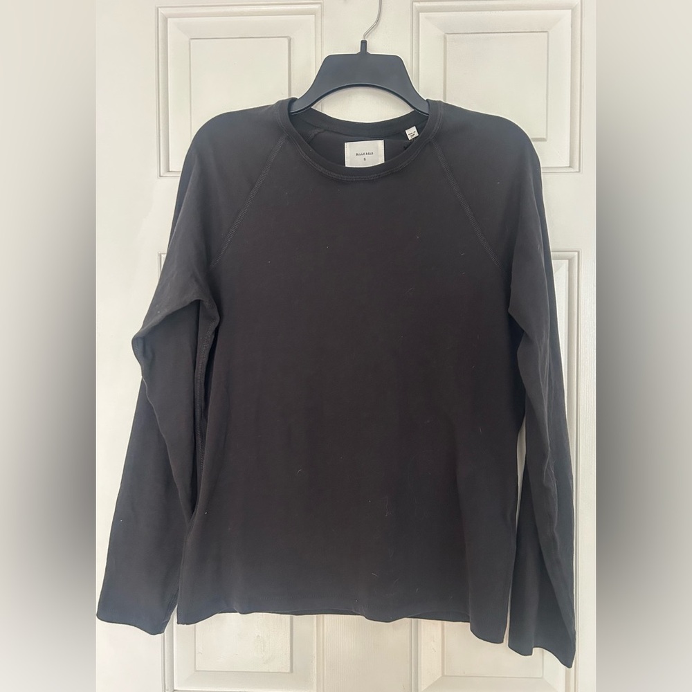 Men’s Billy Reid Crewneck Long Sleeve Tee. S. NWT.